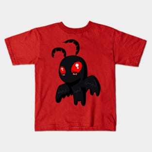 Cute Dark Mothman Kids T-Shirt